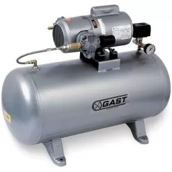 GAST 5HCD-101T-M550NGX Electric Air Compressor Tank Mounted