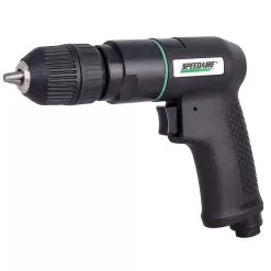 SPEEDAIRE 21AA68 Air Drill Keyless 38 Inch 2600 Rpm