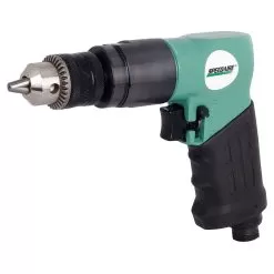 SPEEDAIRE 21AA73 Air Drill Keyed 38 Inch 1800 Rpm