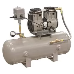 WELCH 8150B-30 Tank Vacuum System 12 HP 10 Gallon Tank