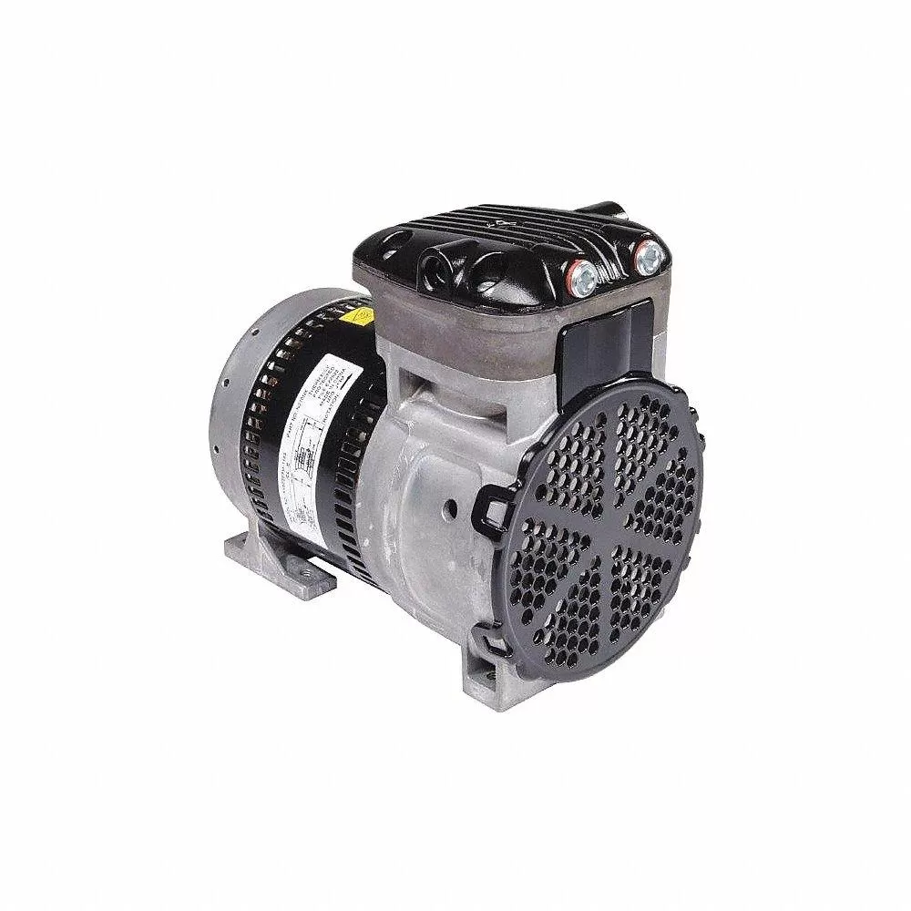 GAST 86R123-101-N170X Rocking Piston Vacuum Pump, 0.125 HP, 1 Phase, 115230V AC, 125 Psi Max. Pressure 3 GAST 86R123-101-N170X Rocking Piston Vacuum Pump, 0.125 HP, 1 Phase, 115230V AC, 125 Psi Max. Pressure