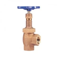 NIBCO NL6500F Angle Valve, 3 Inch Size, NPT End Style, Bronze Body