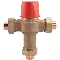 WATTS LFL1170M2-US 1 Hot Water Control Valve, 120 To 200 Deg. F, 1 Inch Outlet
